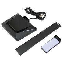 TAIDU WE‑100 RGB Headphones Stand Desk Gaming Headphone Holder with Type C Port and 1 USB Port for black