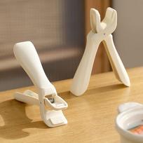 Non-Slip Anti Scalding Clip  Meal Bowls Tongs Silicone Anti Scalding Holder Gripper Durable Kitchen Bowl Clip