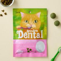 [Naminis gyvūnas] Cattem Spirulina Dental 80 G Krevetės