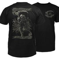 Fear The Reaper. Cool Design Grim Reaper Warrior T-Shirt. Summer Cotton Short Sleeve O-Neck Mens T Shirt New S-3XL S juoda