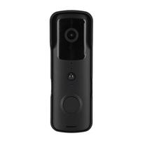 V30S Smart WIFI Video Doorbell 1080P Night Vision HD Motion Detection Doorbell for Home Black