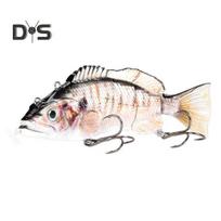 13.5CM/39.3G/54G Elektrinis kelių segmentų žvejybinis masalas su plūdu, įkraunamas per USB, šviečiantis LED, plaukiojantis, robotizuotas, dirbtinis masalas, žvejybos reikmenys C white