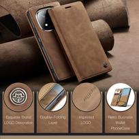 Magnetinis atverčiamas odinis dėklas su atrama ir piniginės funkcija, skirtas XiaoMi RedMi Note 14 13 12 11 10 9 Pro Plus 4G 5G telefonui, su kortelių skyriumi RedMi Note10 4G kava