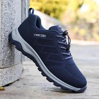 Vyriški Aukštos Kokybės Vyriški Sportbačiai Kvėpuojantys Unisex Batai Mada Kasdieniai Lengvi Batai Zapatillas Hombre Rudens Moteriški Batai 35 tamsiai mėlyna spalva