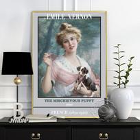 Emile Vernon French Museum Wall Art Poster Prints Picture Exhibition Canvas Painting Living Room Home Decor No Frame 21*30cm No Frame