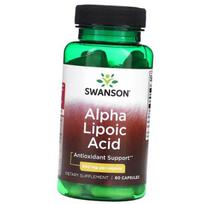 Alfa Lipo rūgštis, Alpha Lipoic Acid 600, Swanson 60 kapsulių (70280029) 60caps