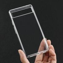 Luxury Transparent Phone Case For Google Pixel 6 6A 7 7A 7 8A 8 Pro 4A Shockproof TPU Bumper Clear Anti-Fingerprint Cover Case Google Pixel 8