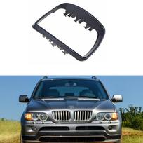 Atbulinės eigos galinio vaizdo veidrodžio rėmo šoninio veidrodžio korpuso dangčio apdailos žiedas, suderinamas su BMW E53 X5 00-06 right