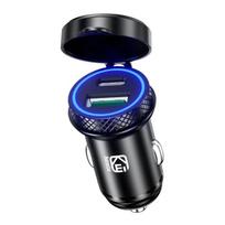 USB C Car Charger 60W/5A Super Fast Car Charger Adapter QC3.0 & PD Type C Car Phone Charger Fit for IPhone Xiaomi Samsung juoda