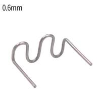 500 vnt. / Pakuotė Automobilio buferio plastiko remonto suvirinimo aparatas Karšto lydalo plastiko suvirinimo įrankis Suvirinimo viela Lopas, Stilius: Pleistras 7 0,6 mm Patch 7 0.6mm