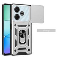 Camera protect case for Xiaomi Redmi 13 4G Redmi13 Redmi Note 13R Armor Hybrid Ring Cover For Redmi 13 4G sidabras