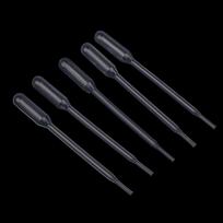 100 vnt. 0,5 ml plastikinių vienkartinių pipetų, spaudžiamų, pernešimo pipetės, lašintuvas silikoninei formai, UV epoksidinės dervos papuošalų gamybai