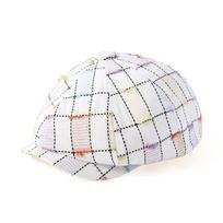 Newsboy Cap Women's Tassel Octagonal Cap Retro Beret Spring Summer Sunscreen Cap balta