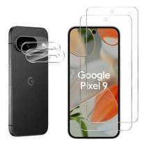 Tempered Glass for Google Pixel 9 and Camera Protection [2 Pack] Phonillico® Protective Glass Film