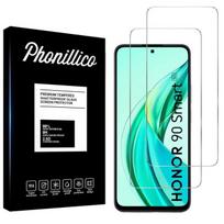 Tempered Glass Film for Honor 90 Smart 5G [Pack 2] Screen Protector Glass Phonillico skaidri