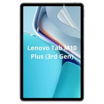 Screen Protector for Lenovo Tab M10 Plus (3rd Gen) [Pack 2] Phonillico Ultra Thin Resistant Protective Plastic Film