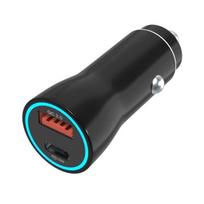 Fast Car Charger for iPhone 15 - 15 PLUS - 15 PRO - 15 PRO MAX - Cigarette Lighter USB Port USBC Phonillico®