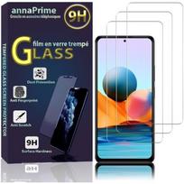 Pour Xiaomi Redmi Note 10- Note 10S 6.43 : Lot - Pack de 3 Films de protection écran Verre Trempé