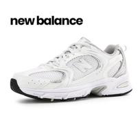 New Balance Unisex Sneakers White Silver 530 220US4