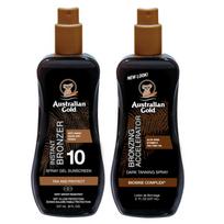 Australian Gold Spray Bronzer SPF10 + Tanning Accelerator Spray