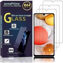 VCOMP® For Samsung Galaxy M13 6.6 : Lot - Pack of 3 Tempered Glass Screen Protectors balta