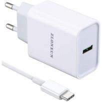 Charger with USB-C Cable for Samsung Galaxy S20-S10-20 FE-S21-S9-A20e-20 Plus-A51-A50-A71-A40-A42-A52-A41-Note 9-A72[868]