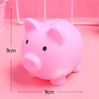 Mažos Piggy Bank pinigų dėžutės Namų dekoravimui Pinigų taupymo dėžutė Vaikams Piggy rožinė