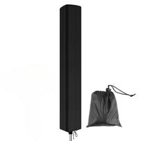 Multi-function Rotary Clothes Dryer Cover Laundry Rack Protective Case Windproof Clothes Dry Shield Waterproof Adjustable Rope black