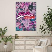 Anime JoJo keisti nuotykiai Plakato spaudiniai Sienos lipdukas Tapyba Miegamojo Svetainės Dekoras Biuro Namų Lipnusis 21cm×30cm NoFrame gray