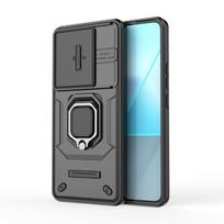 Dėklas dangtelis Xiaomi Redmi Note 13 Pro 5G Redmi Note 13 Pro Capas Smūgiams atsparus telefono buferis Žiedo laikiklis Fundas Redmi Note 13 Pro Redmi Note13 Pro 5G juoda