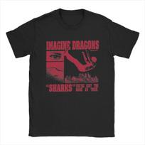 Imagine Dragons T Shirts Men's Cotton Casual T-Shirts O Neck Tees Short Sleeve Tops Original S juoda