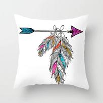Juste de coussin à motif de plumes, voiture, maison, canapé-lit 40x40cm gray