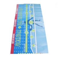 Pickleball Training Pad Wall Adhesive Pickleball Practice Rebounder Board Training Aid for Indoor blue