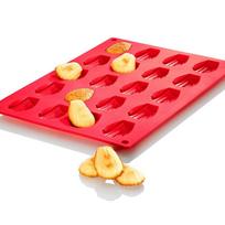 20 skyučių silikoninė madeleine forma, nelipni pyrago forma, kepimo įrankis „pasidaryk pats“ naminiams pyragams, saldainiams L(for 6.5-9kg)