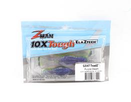 Zman Soft Lure Goat ToadZ 4 colių 3/Pack Purple Death (3109)