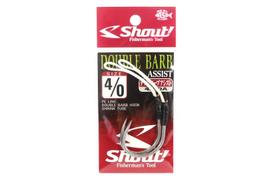 Shout 42-DA Double Barb Assist Hook Rigged Size 4/0 (5812)