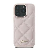 Guess Guhcp16Spsqsqsp Iphone 166.1 Różowy/Pink Twarde etui Pikowane Metalowe logo
