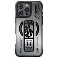 Skinarma Case Kira Kobai Iphone 16 Pro   Max 6.9 Magnetic Charging Grip Stand Chrome