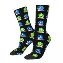 Happy Funny Male Men Socks Hip Hop 8-Bit Bubble Bobble Dragons Sock High Quality Women Socks Spring Summer Autumn Winter One Size