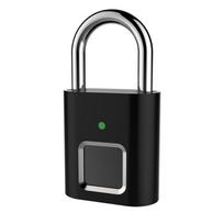 USB lock with fingerprint scanning function, miniature, with the ability to recharge via usb, to ensure the security of cabinets, bags and suitcases