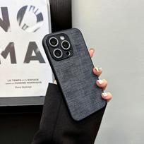 Cloth Patterned Wrist Strap Lanyard Mobile Phone Case Suitable for IPhone12 Case 14promax Protective Case 16plus iPhone16Promax