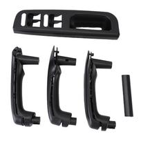 Interior Door Grab Handle Window Switch Bezel Set 5PCS 1J0867172A Replacement for MK4 19982004 RHD black