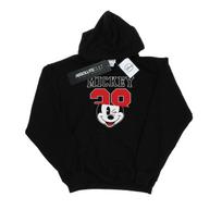 Disney Womens/Ladies Mickey Mouse Split 28 Hoodie XL juoda