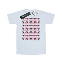 Disney Mens Mickey And Minnie Christmas Hearts T-Shirt S balta