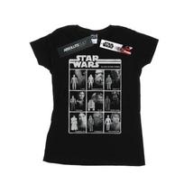 Star Wars Womens/Ladies Class Of Action Figures Cotton T-Shirt S juoda