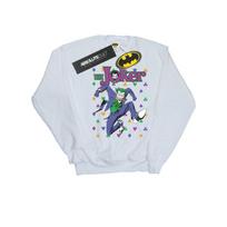 DC Comics Mens Batman Joker Cards Jump Sweatshirt L balta