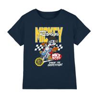 Mickey Mouse Childrens/Kids Racing Motorbike T-Shirt 5-6 Years tamsiai mėlyna
