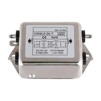 3A1020A Maitinimo filtras su dviejų sekcijų konstrukcija efektyviam triukšmo filtravimui CW4L2-3A-T white