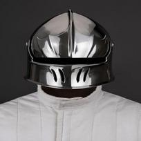 Polished Sallet Helmet with Visor Medieval Gothic Armor Replica 15th Century Knight Halloween Gift Best Gift for Him