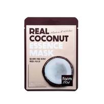 Veido kaukė Farmstay Real Coconut, 23 ml